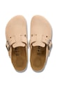 Birkenstock ciabatte slide in nubuck Boston 1031584 beige