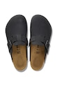 Obuwie Birkenstock klapki skórzane Boston 1031585 czarny