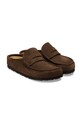 Obuwie Birkenstock mokasyny zamszowe Naples 1031605 brązowy