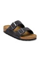 Birkenstock klapki zamszowe Arizona 1031632 szary SS26