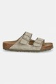 Birkenstock klapki zamszowe Arizona 1031998 zielony SS26