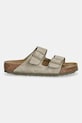 Birkenstock klapki zamszowe Arizona 1031998 zielony SS26