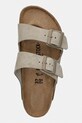 Birkenstock klapki zamszowe Arizona zielony 1031998