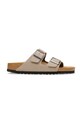 Birkenstock klapki Arizona syntetyczny beżowy 1032019