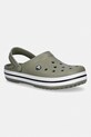 Crocs klapki Crocband syntetyczny zielony 11016.3BX