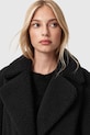 Odzież AllSaints płaszcz W062OB czarny