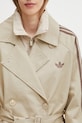 adidas Originals cappotto trench da donna beige KD3734