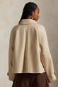 Polo Ralph Lauren płaszcz bawełniany 211A93141 beżowy SS26