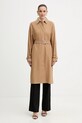 Karl Lagerfeld płaszcz nieocieplane beżowy B1W15007