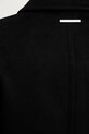 Karl Lagerfeld płaszcz z dodatkiem wełny B1W15004 czarny