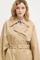 MICHAEL Michael Kors trencz bawełniany beżowy MR620FLKQH