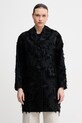 Sisley cappotto da donna con viscosa nero 2ETZLN06V