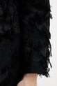 Sisley cappotto da donna con viscosa 2ETZLN06V nero