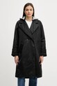 Sisley płaszcz pozostałe czarny 2LZLLN06P