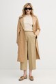 United Colors of Benetton пальто жіноче 2JBNDN09J бежевий SS26