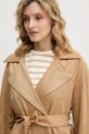United Colors of Benetton пальто жіноче бежевий 2JBNDN09J