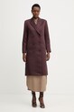 Kabát MAX&Co. MCOCINEMA dvojradové burgundské 2616011012200