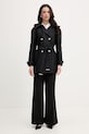 Morgan trencz damski GALON czarny SS26