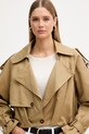 ViCOLO короткий тренч жіночий бежевий TAB0074