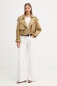 ViCOLO короткий тренч жіночий TAB0074 зелений SS26