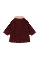 Dziewczynka Konges Sløjd płaszcz dziecięcy CALIN COAT GRS KS104242.PreSpring brązowy