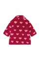 Dziewczynka Konges Sløjd płaszcz dziecięcy FUZZIE COAT GRS KS104302.PreSpring czerwony