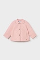 Mayoral płaszcz niemowlęcy nieocieplane różowy 1494.4F.Baby.PPY2