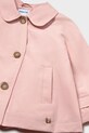 Dziewczynka Mayoral płaszcz niemowlęcy 1494.4F.Baby.PPY2 różowy