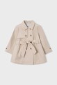 Mayoral płaszcz dziecięcy nieocieplane beżowy 3459.6C.Mini.PPY2