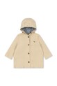 Konges Sløjd trencz bawełniany dziecięcy TRENCHY COAT KS105111.PPY2 beżowy SS26