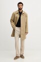 Kabát BOSS C-Clark-261F 50554449 béžová SS26