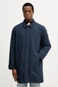 Tommy Hilfiger płaszcz bez kaptura granatowy MW0MW42569