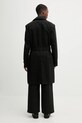 Ρούχα Παλτό HUGO 50554383 μαύρο