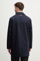 Odzież Trussardi płaszcz z dodatkiem wełny 0001M000002N granatowy