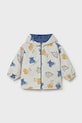Mayoral giacca reversibile per bambini 1410.3F.Baby.PPY2 blu SS26