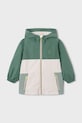 Detská bunda Mayoral nezateplené zelená 3447.5G.Mini.PPY2