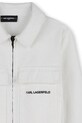 Мальчик Детская хлопковая куртка Karl Lagerfeld Z31072.162.174 бежевый