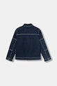 Guess Traper jakna za djecu od pamuka s elastanom L6GL02.D8110.PPY2.M mornarsko plava SS26