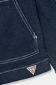 Dječaci Guess Traper jakna za djecu od pamuka s elastanom L6GL02.D8110.PPY2.M mornarsko plava