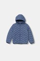 United Colors of Benetton krátka detská bunda modrá 2TWDCN04V.G.Stagionale