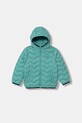 United Colors of Benetton kurtka dziecięca turkusowy 2TWDGN02V.P.Stagionale