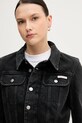 Calvin Klein Jeans kurtka jeansowa czarny LV047C658G