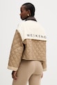 Weekend Max Mara kurtka dwustronna KAKI 2615481031600 beżowy