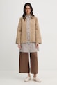 MM by Max Mara krótka kurtka damska ELISEO 2616911047600 beżowy SS26