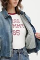 Βαμβακερό τζιν μπουφάν Tommy Jeans DW0DW21982