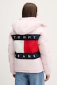 Tommy Jeans geacă cu captuseala roz DW0DW22041
