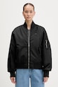 Tommy Jeans kurtka bomber bez kaptura czarny DW0DW22046