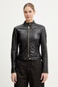 Kožna jakna Marciano by Guess NADA bez tople podstave crna 6RGL09.7133A