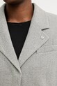 BOSS marynarka z dodatkiem wełny Jakara 50554946 szary