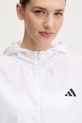 adidas Performance kurtka treningowa Hyperglam Windy biały KC7655